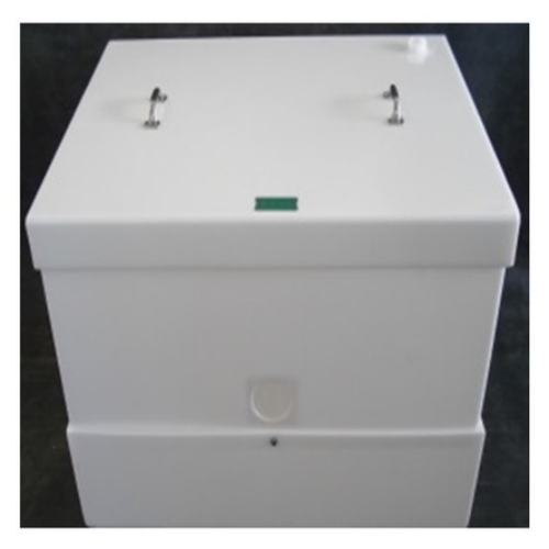 RADIANT, BATTERY BOX PLASTIC FOR 8 L16 - WITH DRAIN, INDOOR ENCLOSURE