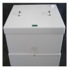 RADIANT, BATTERY BOX PLASTIC FOR 8 L16 - WITH DRAIN, INDOOR ENCLOSURE
