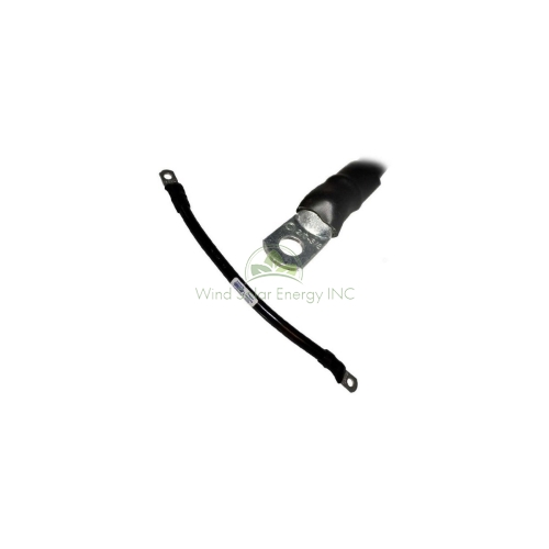 BATTERY CABLE, COBRA X-FLEX, 4/0AWG, 9IN, BLK-BB