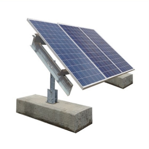 PATRIOT SOLAR GROUP ADD-ON, 1 HIGH 3 PANEL PORTRAIT STANDARD BALLASTED GROUND MOUNT- HIGH WIND