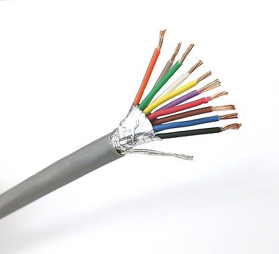 DATA CABLE, CU, METER AND CONTROL, 8-CONDUCTOR, TWISTED PAIR (4), 22AWG, STRANDED, 22-8C