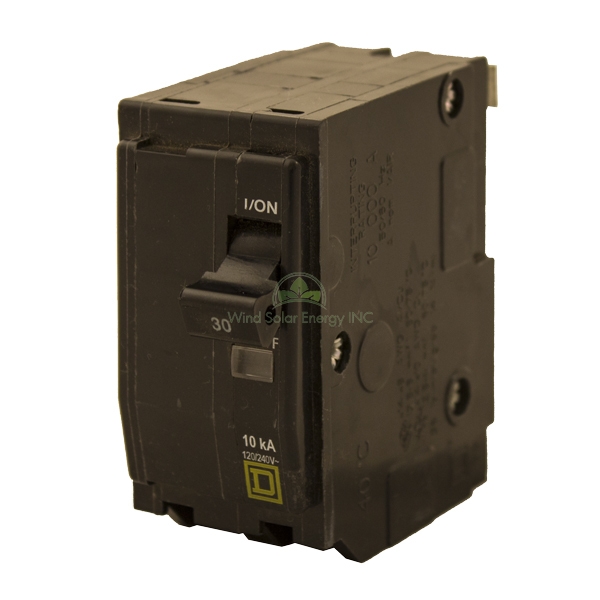 CIRCUIT BREAKER QOU 25A 120/240VAC / 48VDC MAX 2-POLE SQUARE D SURFACE OR DIN MNT 1.5IN QOU225