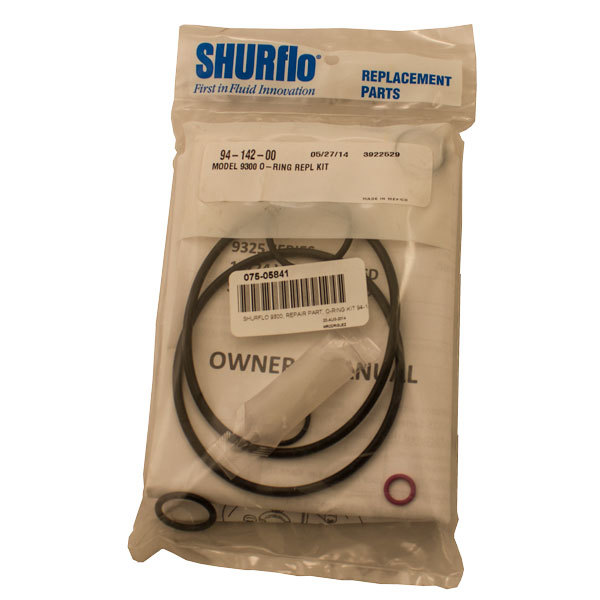SHURFLO 9300, REPAIR PART, O-RING KIT 94-142-00