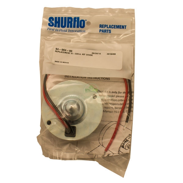 SHURFLO 9300, REPAIR PART, END BELL BRUSH KIT 24VDC
