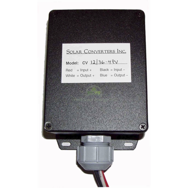 SOLARCON, PPT 48-10 R12, DC-DC CONVERTER, 48VDC TO 12VDC, 10A FIXED 12V OUTPUT