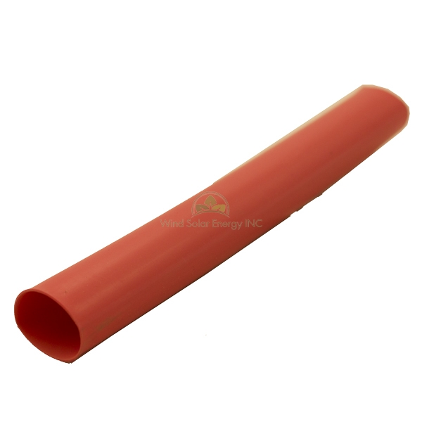 HEAT SHRINK, TUBING 3/4IN X 6IN RED