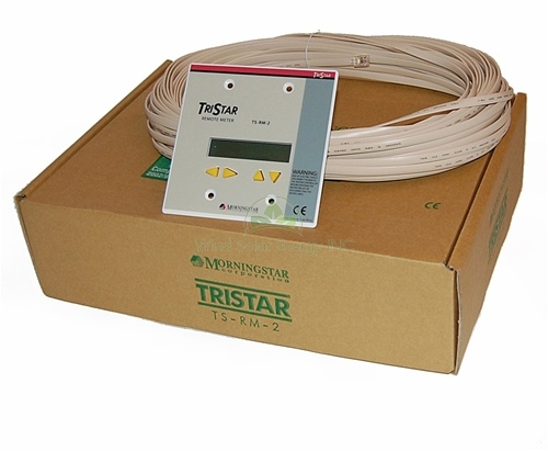 MORNINGSTAR, TS-RM-2, TRISTAR CHARGE CONTROLER WITH 100 FT CABLE