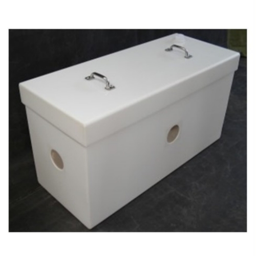 RADIANT, BATTERY BOX PLASTIC FOR 4 T105 - NO DRAIN, INDOOR ENCLOSURE