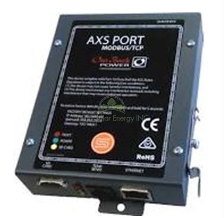 AXS MODBUS interface for internet control of selected OutBack devices
