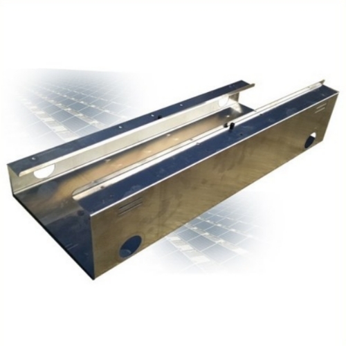 PATRIOT SOLAR GROUP AURORA, 5 DEGREE BALLASTED ROOF MOUNT BASE SOUTH END PAN
