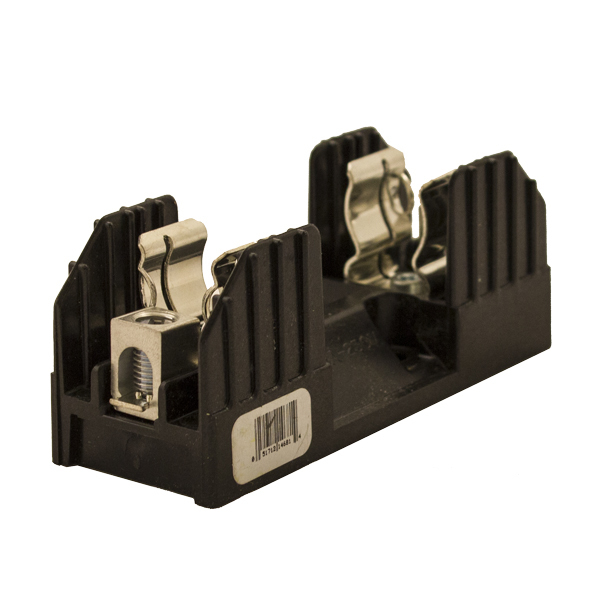 FUSE BLOCK, FOR CLASS H/R FUSES, 40-60A 1-POLE