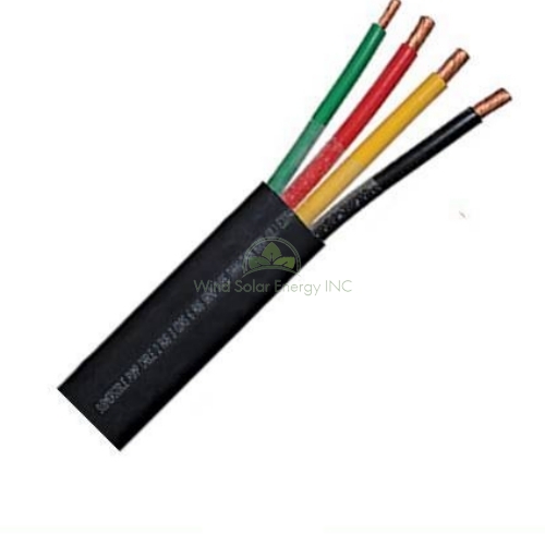 MULTI-CONDUCTOR WIRE, CU, SUB PUMP CABLE, 8AWG, 8-2C W/GROUND