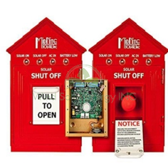 MIDNITE, MNBIRDHOUSE1-RED, BIRDHOUSE REMOTE COMBINER DISCONNECT CONTROL SWITCH, RED