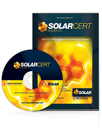 SEAWARD SOLAR, 393A910, SOLARCERT ELEMENTS SOFTWARE